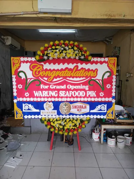 Papan Bunga Ucapan Selamat Pasteur Sukajadi